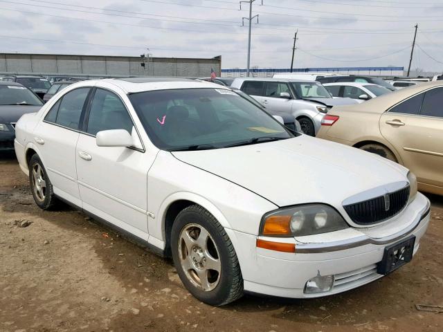 1LNHM87A9YY761400 - 2000 LINCOLN LS أبيض صورة 1