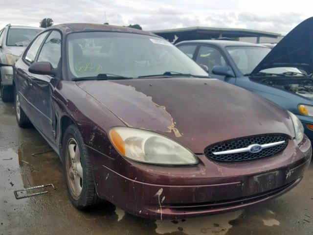 1FAFP55S1YG154920 - 2000 FORD TAURUS SES BROWN photo 1