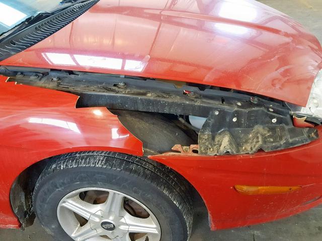 1G8ZP12892Z151648 - 2002 SATURN SC1 RED photo 9