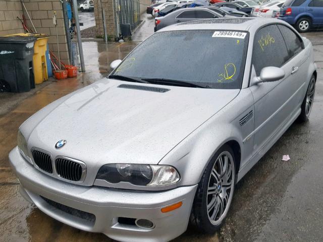 WBSBL93454PN59519 - 2004 BMW M3 SILVER photo 2