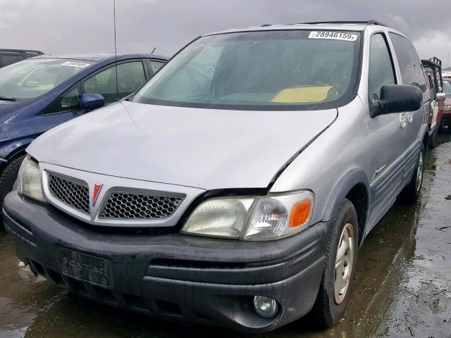 1GMDU23E82D131743 - 2002 PONTIAC MONTANA EC SILVER photo 2