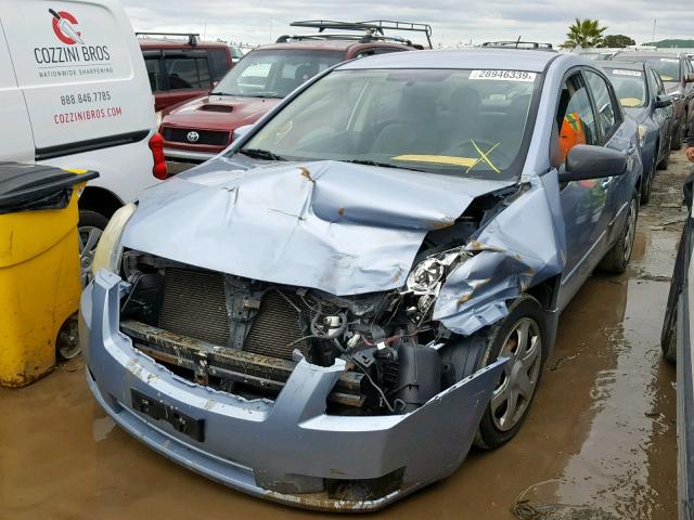 3N1AB61E29L628009 - 2009 NISSAN SENTRA 2.0 BLUE photo 2