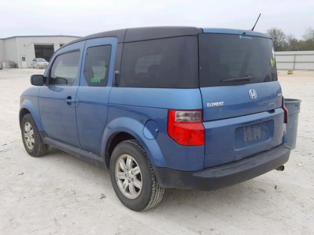 5J6YH18706L008037 - 2006 HONDA ELEMENT EX BLUE photo 3