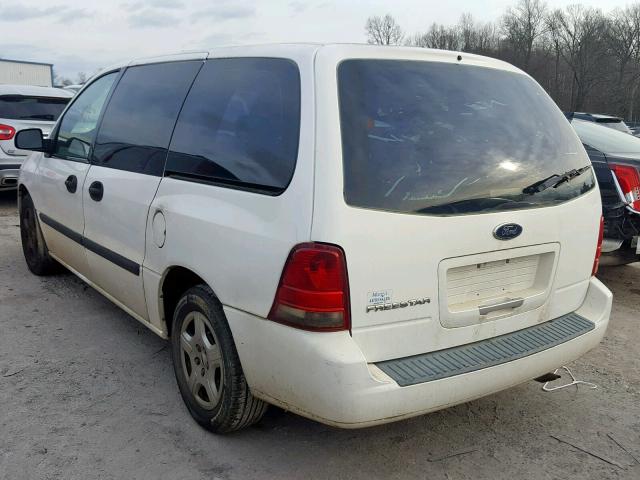 2FMZA50655BA00423 - 2005 FORD FREESTAR S WHITE photo 3