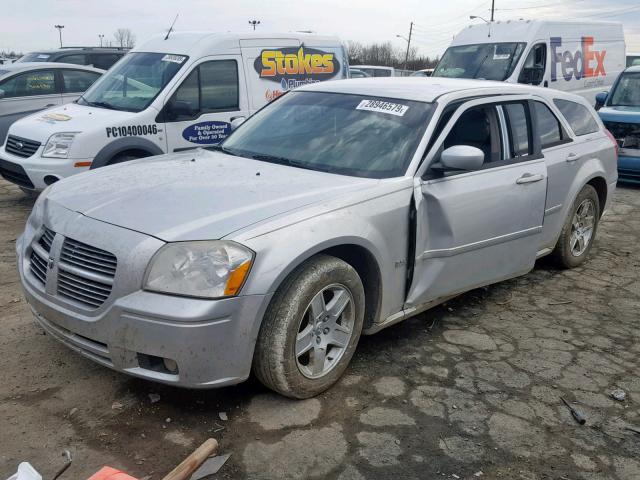 2D4FV47V06H434351 - 2006 DODGE MAGNUM SXT SILVER photo 2