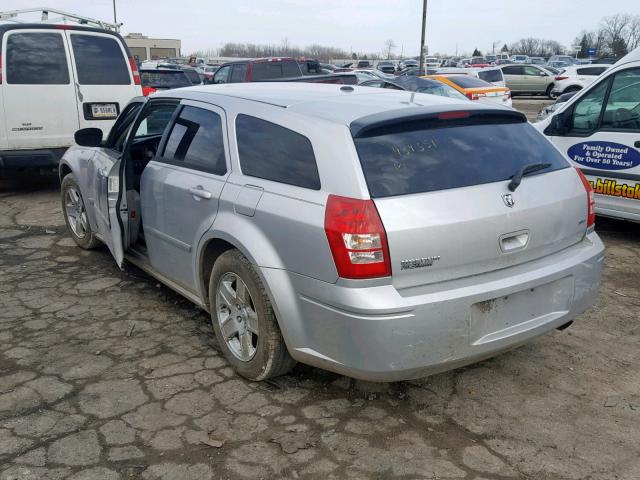 2D4FV47V06H434351 - 2006 DODGE MAGNUM SXT SILVER photo 3