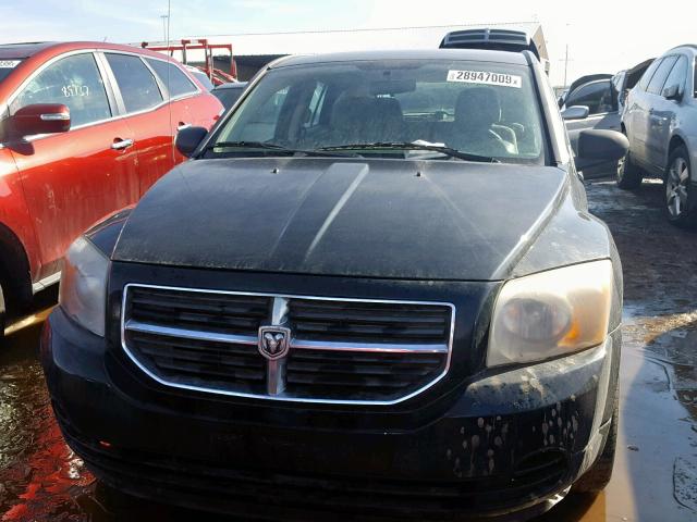 1B3CB4HA2AD632330 - 2010 DODGE CALIBER SX BLACK photo 9