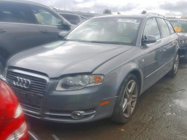 WAUKG68E65A473990 - 2005 AUDI A4 3.2 AVA SILVER photo 2