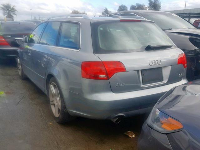 WAUKG68E65A473990 - 2005 AUDI A4 3.2 AVA SILVER photo 3