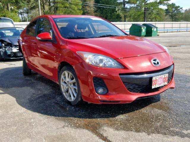 JM1BL1V58C1579263 - 2012 MAZDA 3 S RED photo 1