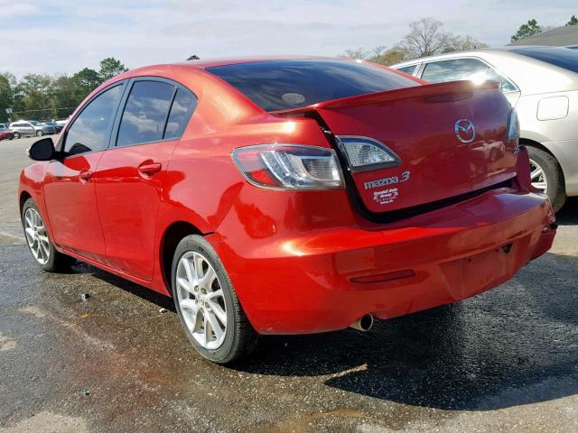 JM1BL1V58C1579263 - 2012 MAZDA 3 S RED photo 3