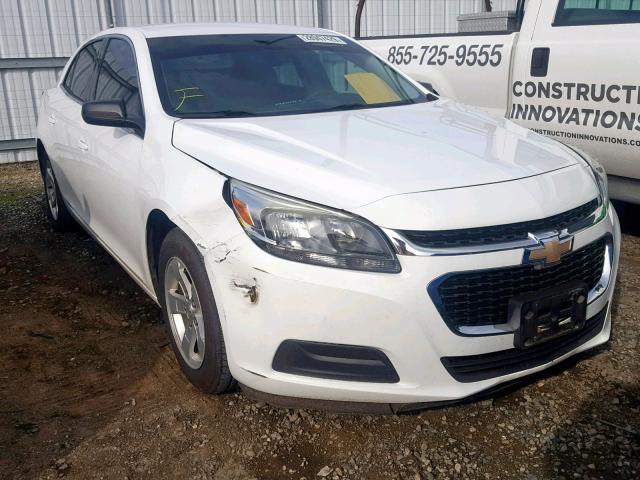 1G11B5SL0EF284567 - 2014 CHEVROLET MALIBU LS WHITE photo 1