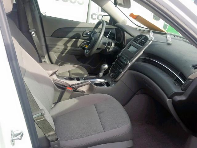 1G11B5SL0EF284567 - 2014 CHEVROLET MALIBU LS WHITE photo 5