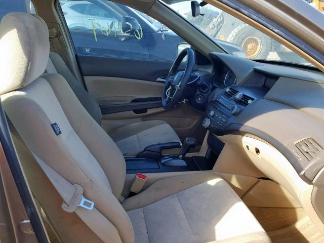 1HGCP26408A028855 - 2008 HONDA ACCORD LXP GOLD photo 5