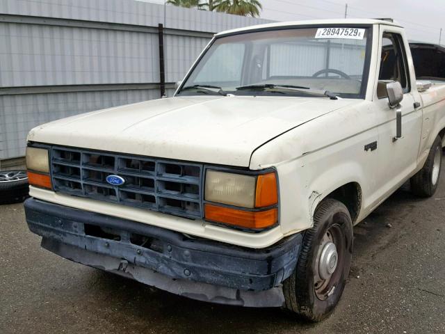 1FTCR10A4KUB25189 - 1989 FORD RANGER WHITE photo 10