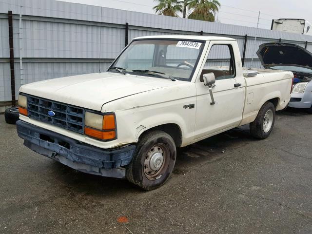 1FTCR10A4KUB25189 - 1989 FORD RANGER WHITE photo 2