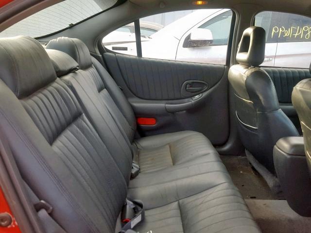 1G2WP52K21F262736 - 2001 PONTIAC GRAND PRIX RED photo 6
