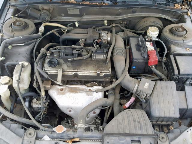 4A3AA36G52E018570 - 2002 MITSUBISHI GALANT DE GRAY photo 7