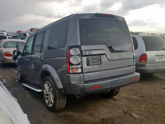 SALAG2V60GA841824 - 2016 LAND ROVER LR4 HSE GRAY photo 3