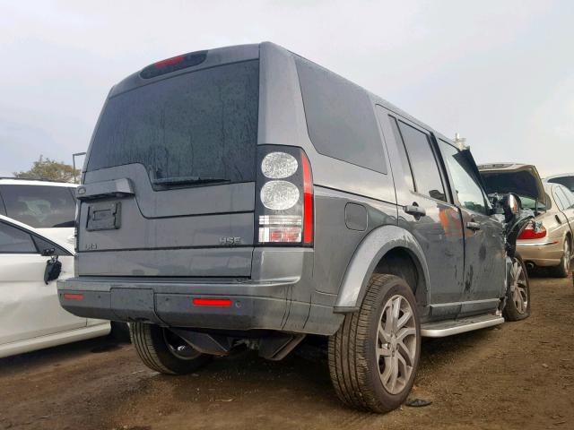 SALAG2V60GA841824 - 2016 LAND ROVER LR4 HSE GRAY photo 4