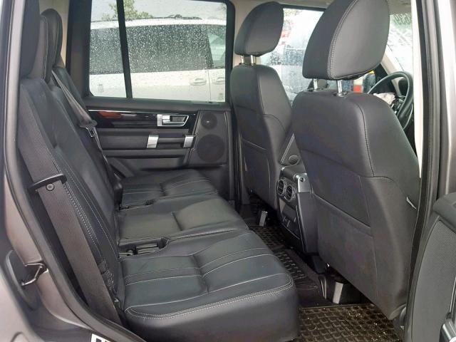 SALAG2V60GA841824 - 2016 LAND ROVER LR4 HSE GRAY photo 6