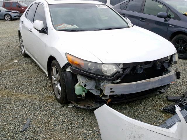 JH4CU2F67CC019431 - 2012 ACURA TSX TECH WHITE photo 1