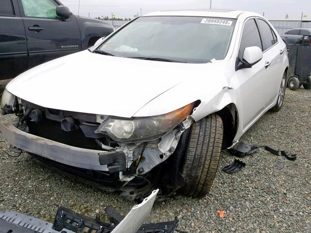 JH4CU2F67CC019431 - 2012 ACURA TSX TECH WHITE photo 2