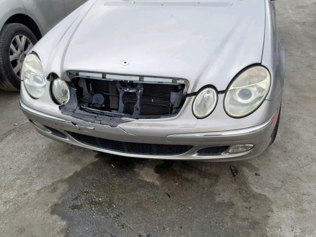 WDBUF65J44A534217 - 2004 MERCEDES-BENZ E 320 SILVER photo 7