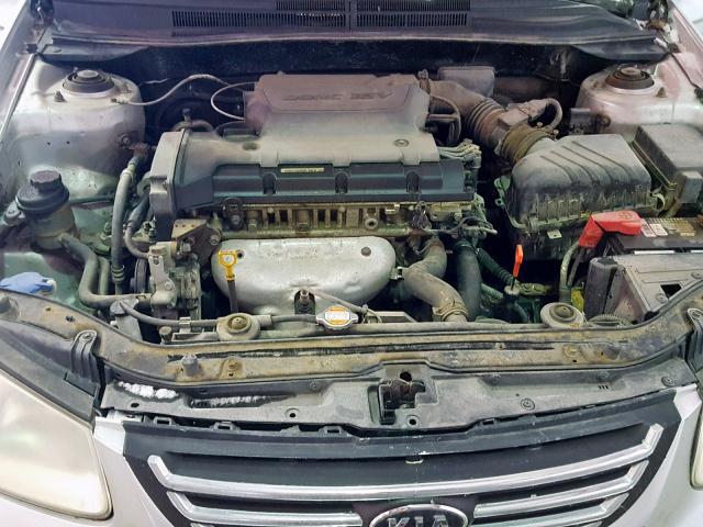 KNAFE121385542728 - 2008 KIA SPECTRA EX SILVER photo 7