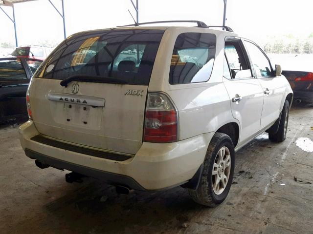 2HNYD18894H534780 - 2004 ACURA MDX TOURIN WHITE photo 4