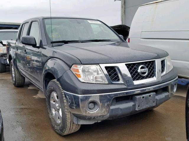 1N6AD0ERXAC437971 - 2010 NISSAN FRONTIER C GRAY photo 1