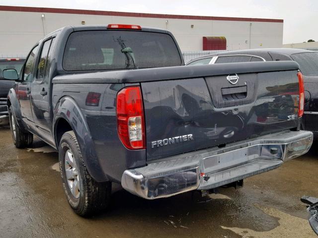 1N6AD0ERXAC437971 - 2010 NISSAN FRONTIER C GRAY photo 3