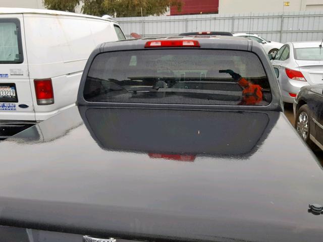 1N6AD0ERXAC437971 - 2010 NISSAN FRONTIER C GRAY photo 9