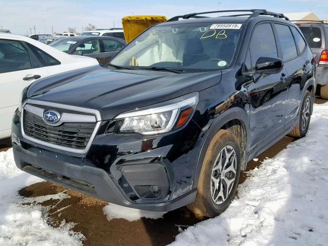 JF2SKAGC7KH448881 - 2019 SUBARU FORESTER P BLACK photo 2