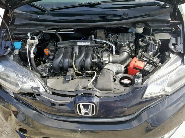 JHMGK5H59GX002397 - 2016 HONDA FIT LX BLACK photo 7