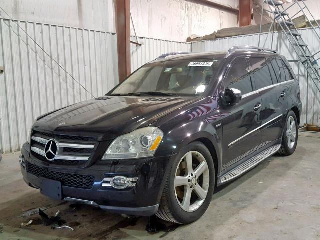 4JGBF25E39A510840 - 2009 MERCEDES-BENZ GL BLACK photo 2