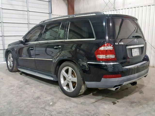 4JGBF25E39A510840 - 2009 MERCEDES-BENZ GL BLACK photo 3