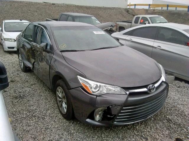 4T4BF1FK8GR582021 - 2016 TOYOTA CAMRY LE GRAY photo 1