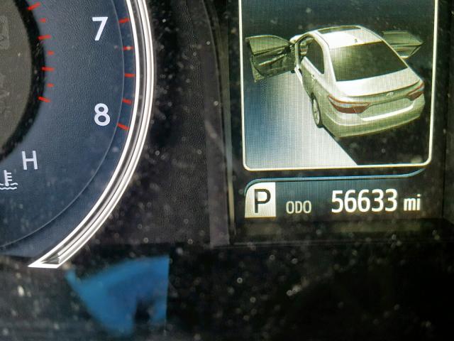 4T4BF1FK8GR582021 - 2016 TOYOTA CAMRY LE GRAY photo 8