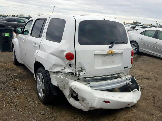 3GNBAAFW2BS622934 - 2011 CHEVROLET HHR LS Blanco foto 3