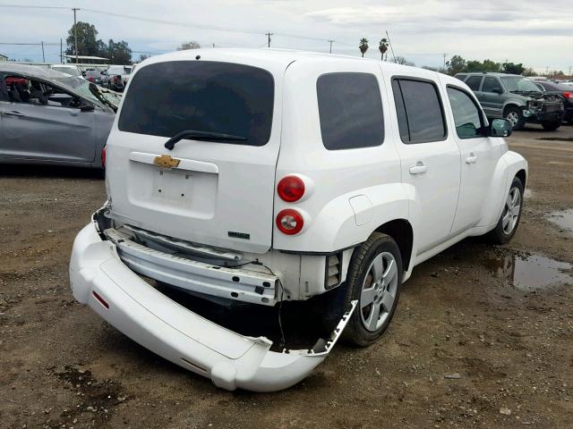 3GNBAAFW2BS622934 - 2011 CHEVROLET HHR LS Blanco foto 4