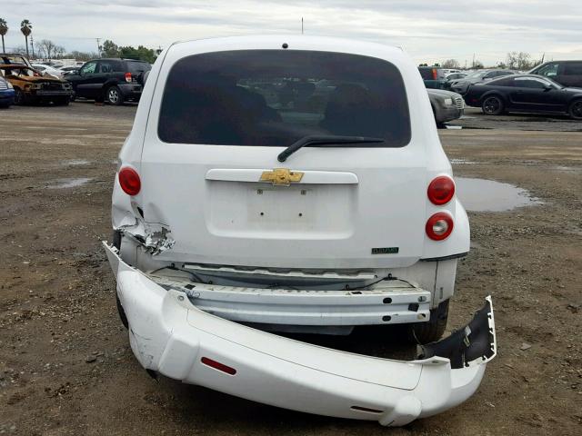 3GNBAAFW2BS622934 - 2011 CHEVROLET HHR LS Blanco foto 9