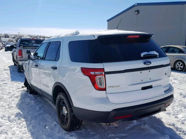 1FM5K8AR4FGC42622 - 2015 FORD EXPLORER P WHITE photo 3