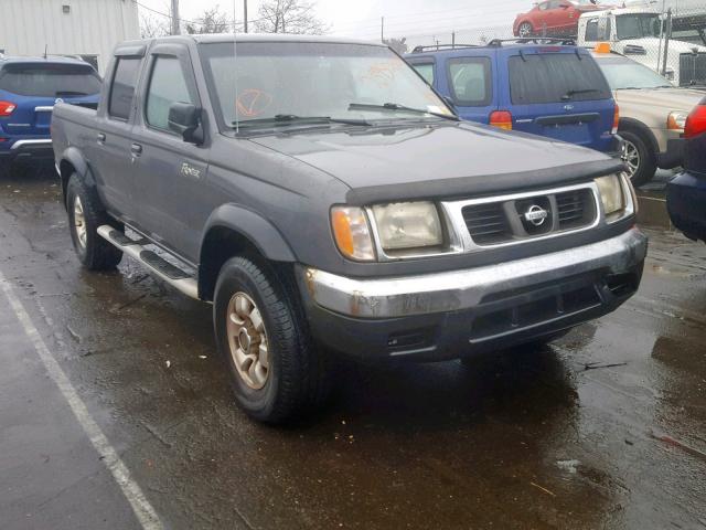 1N6ED27Y6YC431550 - 2000 NISSAN FRONTIER C GRAY photo 1