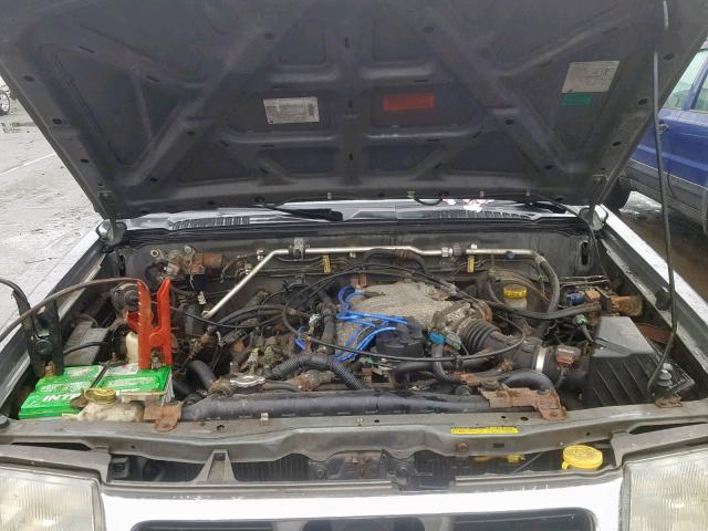 1N6ED27Y6YC431550 - 2000 NISSAN FRONTIER C GRAY photo 7