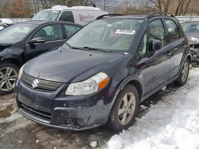 JS2YB413675110518 - 2007 SUZUKI SX4 BLACK photo 2