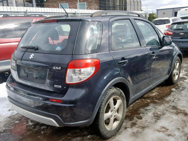 JS2YB413675110518 - 2007 SUZUKI SX4 BLACK photo 4