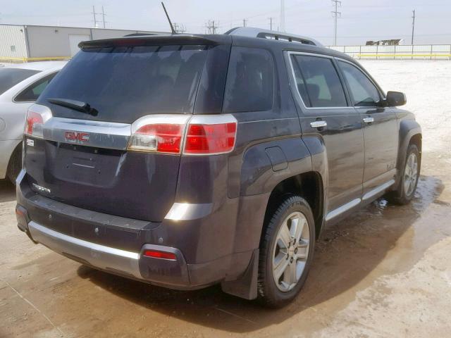 2GKALYEK9D6207430 - 2013 GMC TERRAIN DE CHARCOAL photo 4