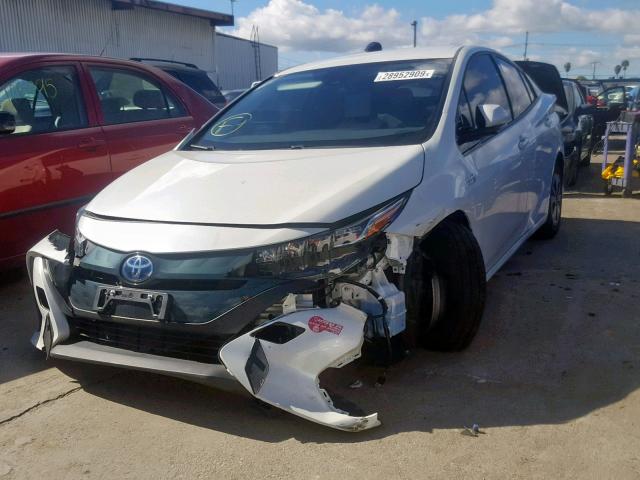 JTDKARFPXH3031913 - 2017 TOYOTA PRIUS PRIM 白色 照片 2