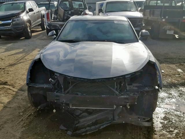 1G1FB1RS9G0159066 - 2016 CHEVROLET CAMARO LT GRAY photo 9